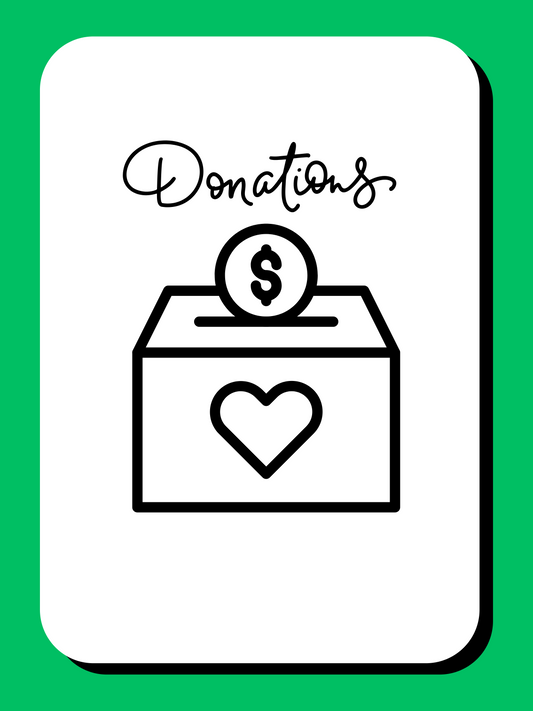 * Donations for Ms. G, Shanna & Mikeal's Convention Expenses